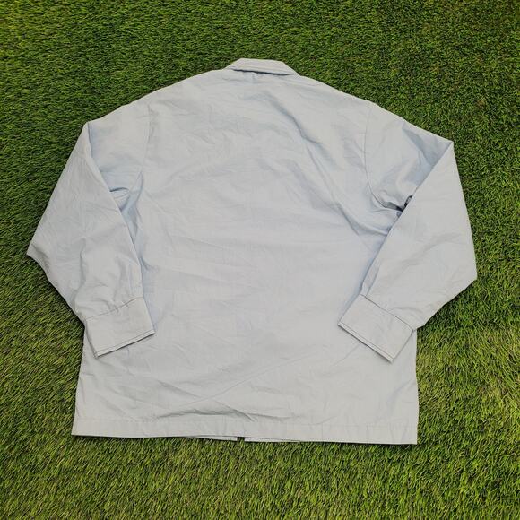 Vintage 90s MOD Jacket XL 23x28 Blue USA - Picture 7 of 11